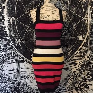 Stripe body con dress